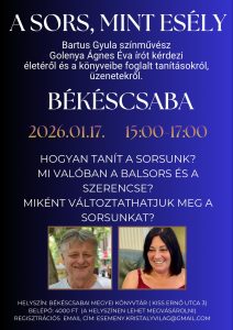 A SORS, MINT ESÉLY - BARTUS GYULA JÁSZAI MARI DÍJAS ÉRDEMES MŰVÉSZ KÉRDEZ